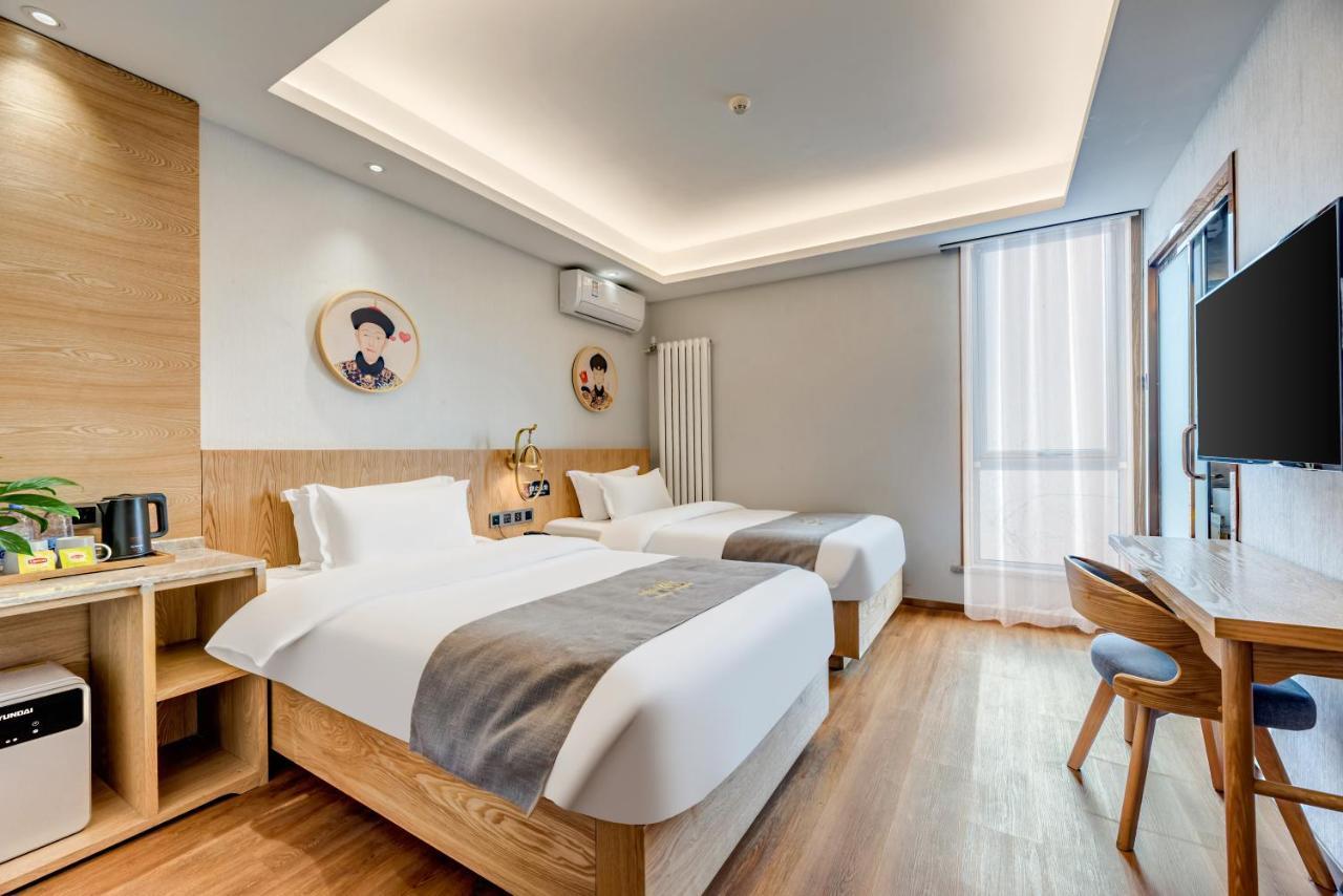 Happy Dragon City Culture Hotel -In The City Center With Ticket Service&Food Recommendation,Near Tian'Anmen Forbidden City,Wangfujing Walking Street,Easy To Get Any Tour Sights In Pekín Exterior foto